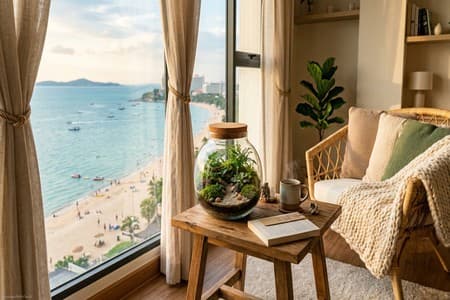 Terrarium: เคล็ดลับเพิ่มโอโซนให้คอนโด เปลี่ยนห้องสี่เหลี่ยมให้เป็นป่าส่วนตัว โดย K Plus Property